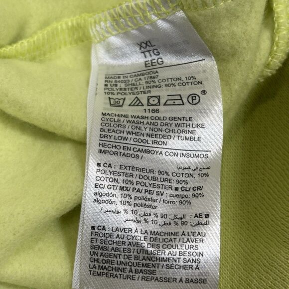 Old Navy Women's Size XXL Long Sleeve Hoodie Pullover Solid Botanical Green NWT - Picture 6 of 6